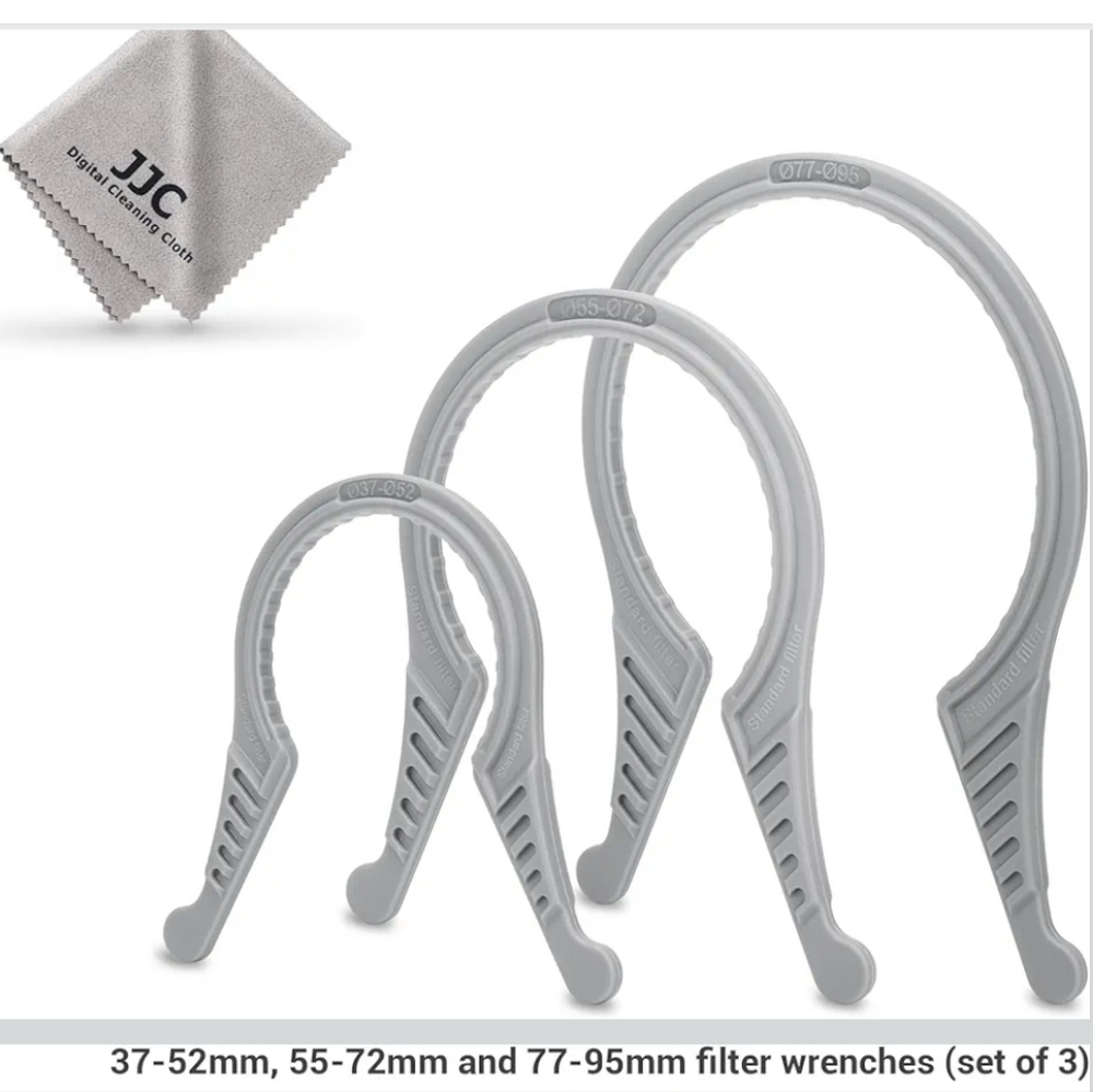 JJC Gray Filter Wrench Set